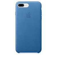 Apple iPhone 7 Plus Leather Case - Sea Blue