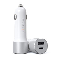 Satechi 72W Type-C PD Car Charger - Silver
