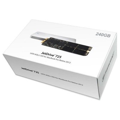Transcend JetDrive 725 240GB SSD Upgrade Kit for MacBook Pro (Retina, 15-inch, Mid 2012/Early 2013)