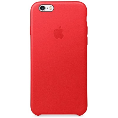 Apple iPhone 6 / 6s Leather Case - Red
