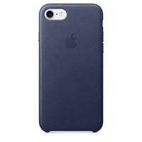 Apple iPhone 7 Leather Case - Midnight Blue