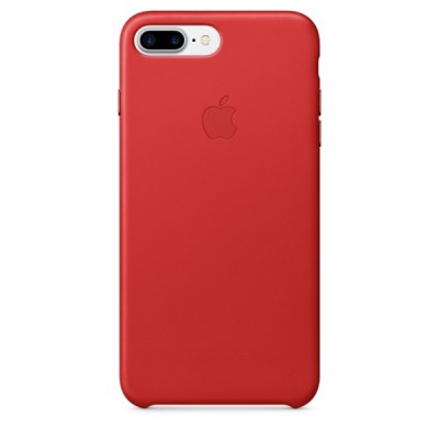 Apple iPhone 7 Plus Leather Case - Red