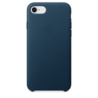 Apple iPhone 8 / 7 Leather Case - Cosmos Blue