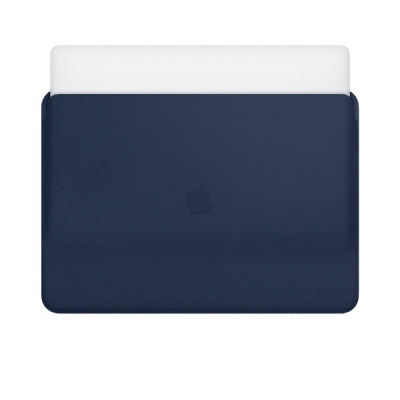 Apple Leather Sleeve for MacBook Pro 15” - Midnight Blue