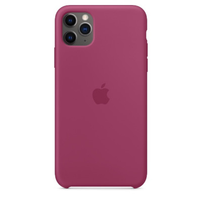 Apple iPhone 11 Pro Max Silicone Case - Pomegranate