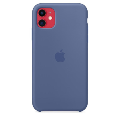 Apple iPhone 11 Silicone Case - Linen Blue