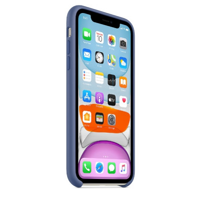 Apple iPhone 11 Silicone Case - Linen Blue
