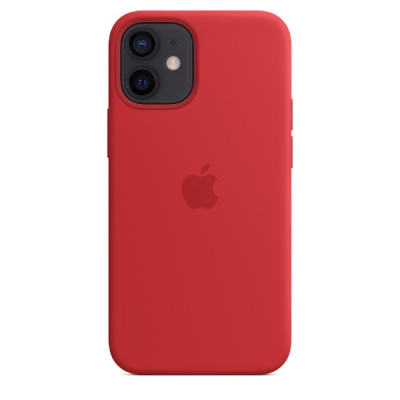 Apple iPhone 12 mini Silicone Case with MagSafe - Red