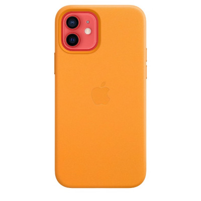 Apple iPhone 12 | 12 Pro Leather Case with MagSafe - California Poppy