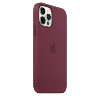 Apple iPhone 12 | 12 Pro Silicone Case with MagSafe - Plum