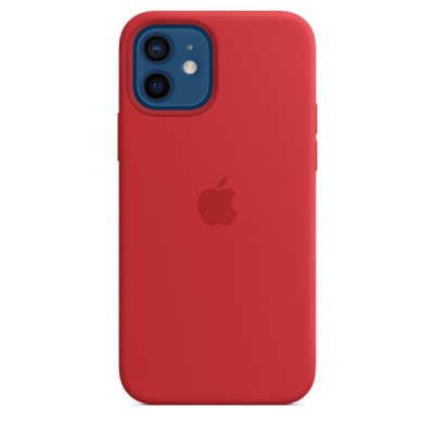 Apple iPhone 12 | 12 Pro Silicone Case with MagSafe - Red