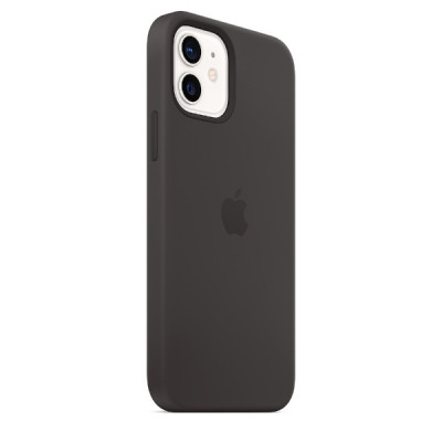 Apple iPhone 12 | 12 Pro Silicone Case with MagSafe - Black