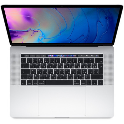 MacBook Pro 15” with Touch Bar 6-core Core i7 2.2ГГц • 32ГБ • 512ГБ • Radeon Pro 555X 4ГБ - Silver