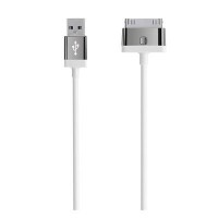 Belkin 30-pin to USB Cable, White (2.0 m)