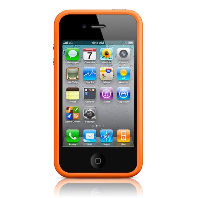 Apple iPhone 4/4S Bumper - Orange