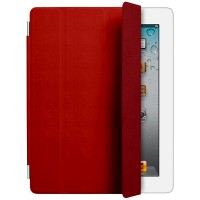 Apple iPad Smart Cover - Leather - Red