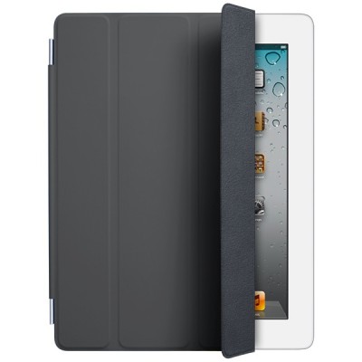 Apple iPad Smart Cover - Polyurethane - Dark Gray