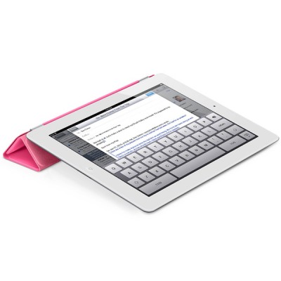 Apple iPad Smart Cover - Polyurethane - Pink
