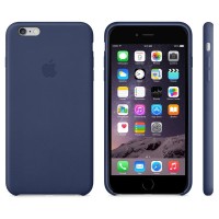 Apple iPhone 6 Plus Leather Case - Midnight Blue