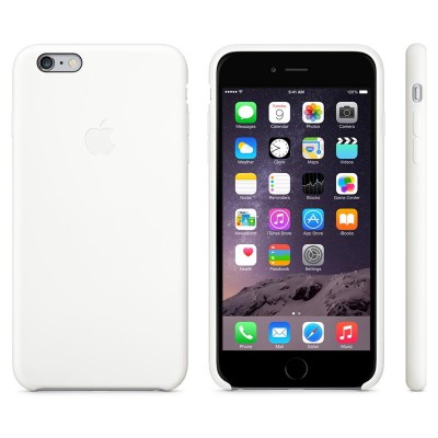 Apple iPhone 6 Plus Silicone Case - White