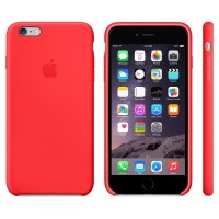 Apple iPhone 6 Plus Silicone Case - Red