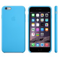 Apple iPhone 6 Plus Silicone Case - Blue
