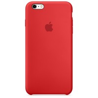 Apple iPhone 6 / 6s Plus Silicone Case - Red