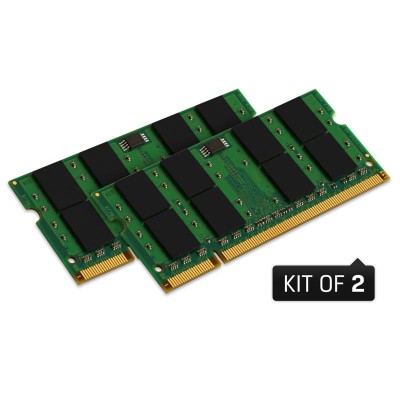 Kingston 4GB (2x2GB) 800MHz DDR2 (PC2-6400) SO-DIMM Kit for Mac