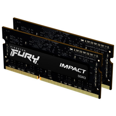 Kingston FURY Impact Black 8GB (2x4GB) 1866MHz CL11 DDR3L SO-DIMM Kit for Mac