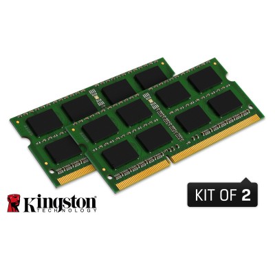 Kingston 16GB (2x8GB) 1600MHz DDR3L (PC3-12800) SO-DIMM Kit for Mac