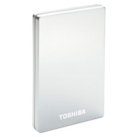 Toshiba STOR.E ALU 2S Portable Hard Drive 1TB - Silver
